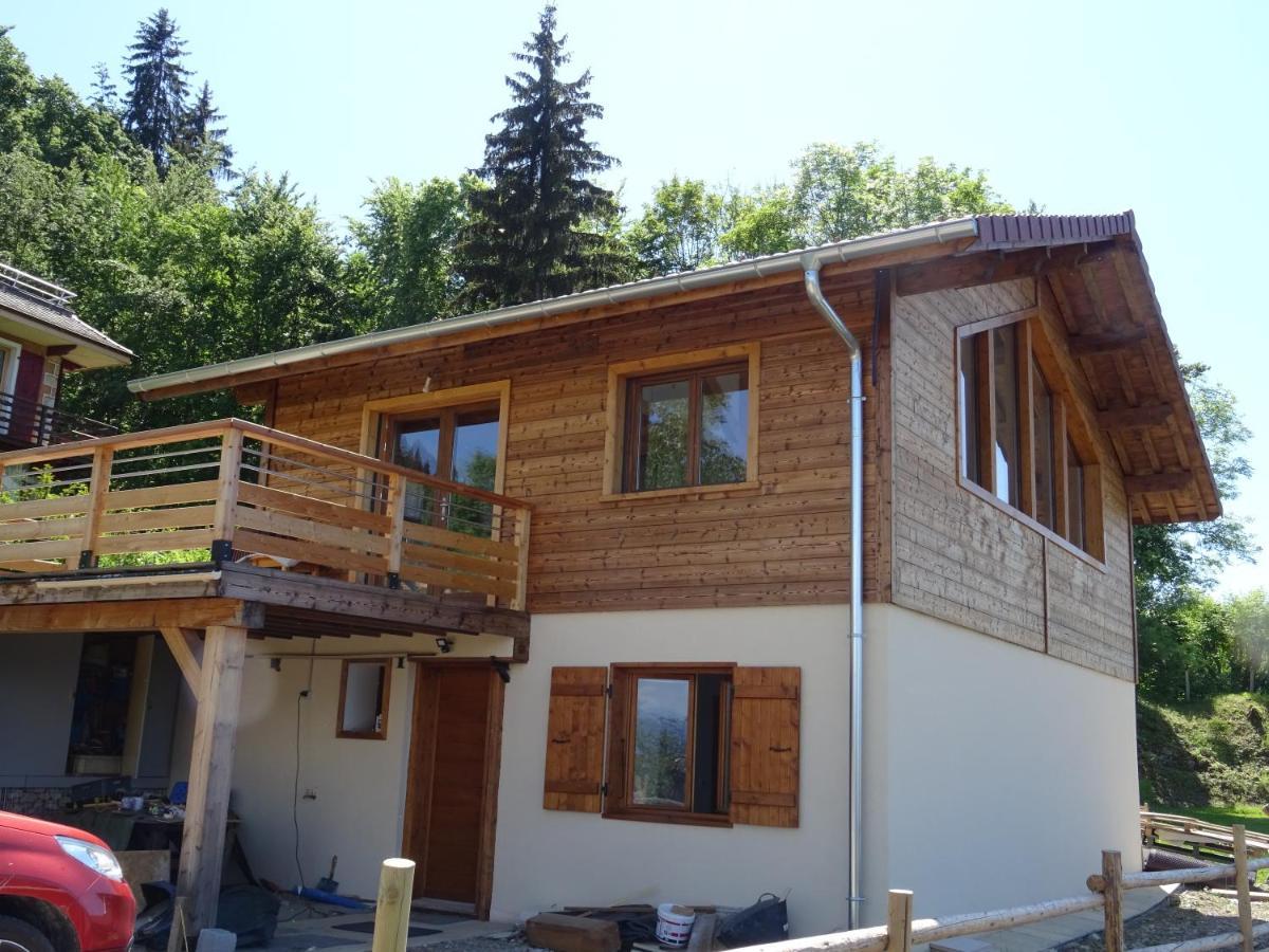 Chalet Neuf 6 Personnes Mont-Saxonnex Εξωτερικό φωτογραφία