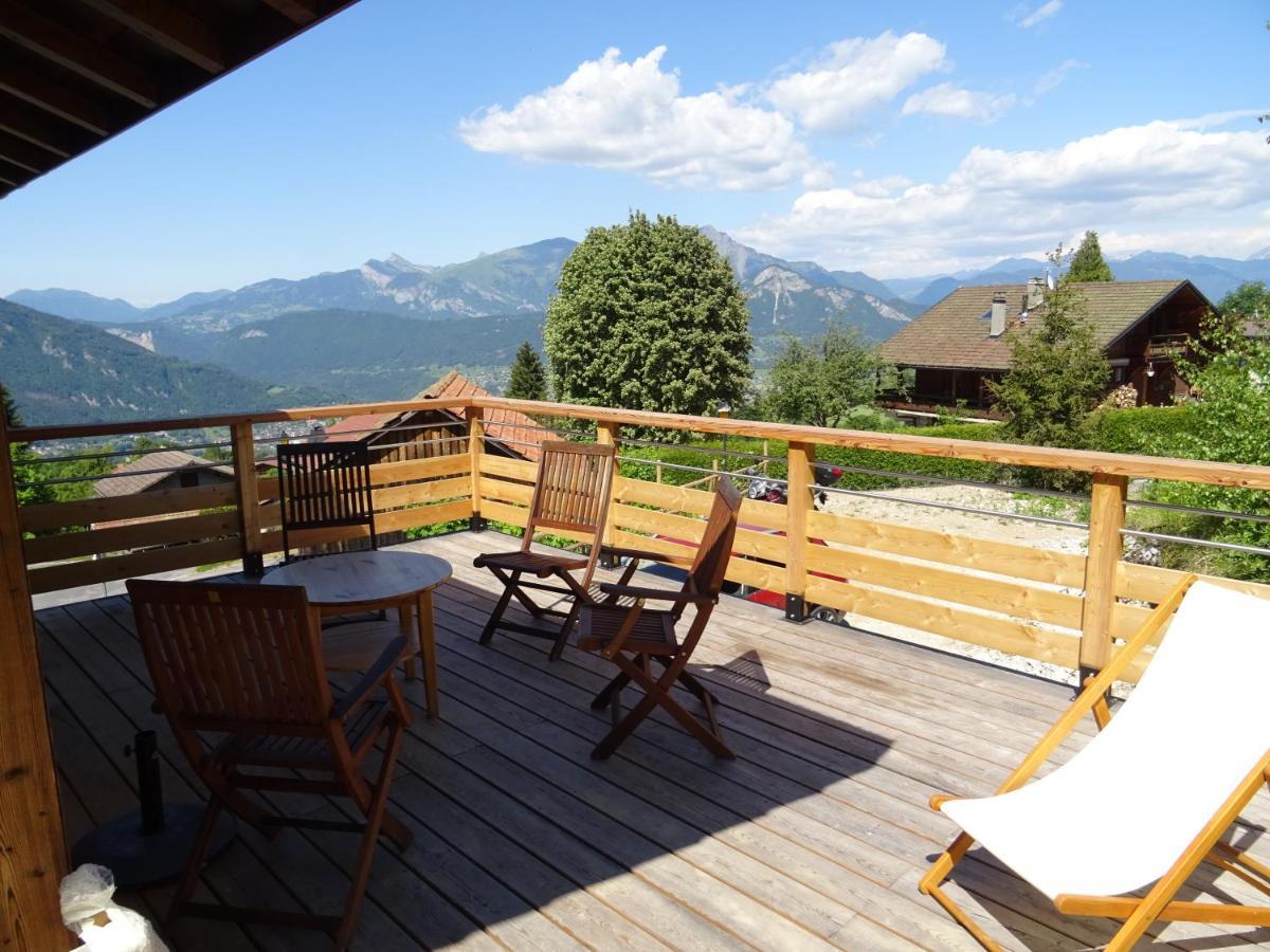 Chalet Neuf 6 Personnes Mont-Saxonnex Εξωτερικό φωτογραφία