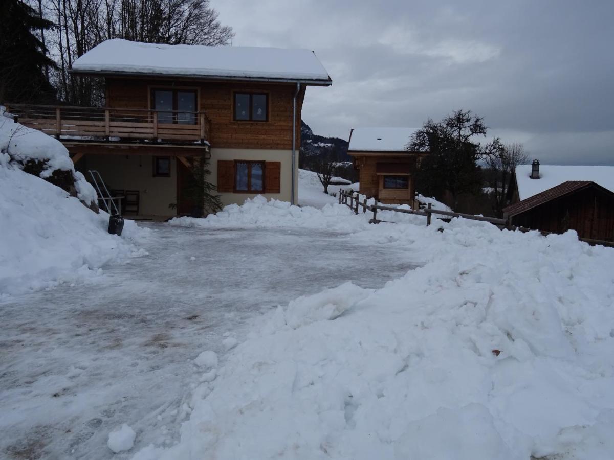 Chalet Neuf 6 Personnes Mont-Saxonnex Εξωτερικό φωτογραφία